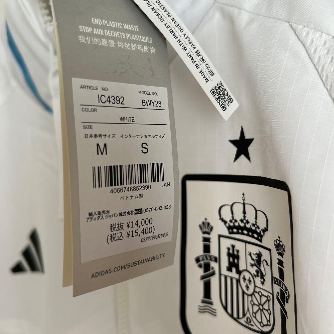 【新品未使用】定価15400円adidas スペイン代表 M ホワイト