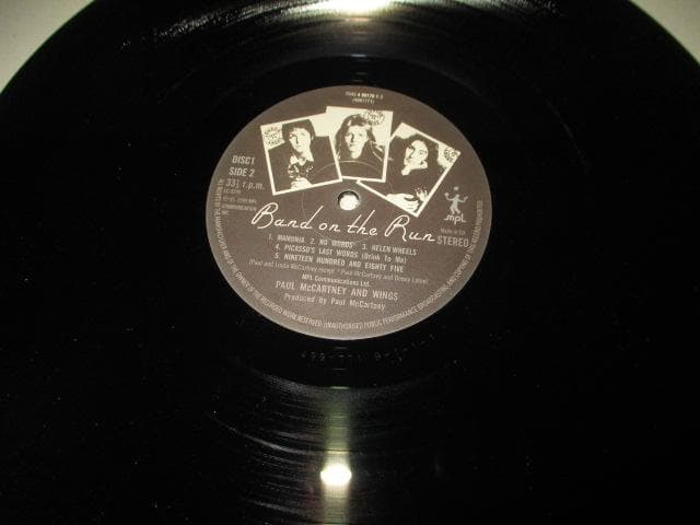 Paul McCartney Band on the Run (RARE送料込）