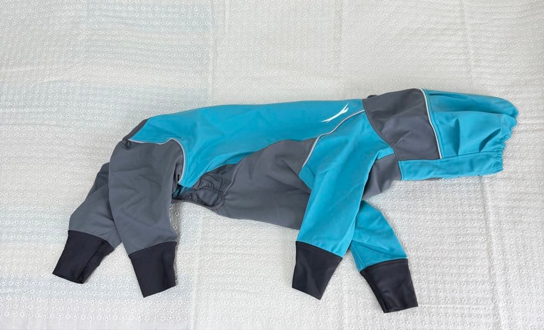 ALPHAICON アルファアイコン レインドッグガード 青とグレー【LL】