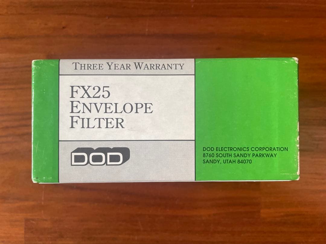 ギター DOD FX25 ENVELOPE FILTER