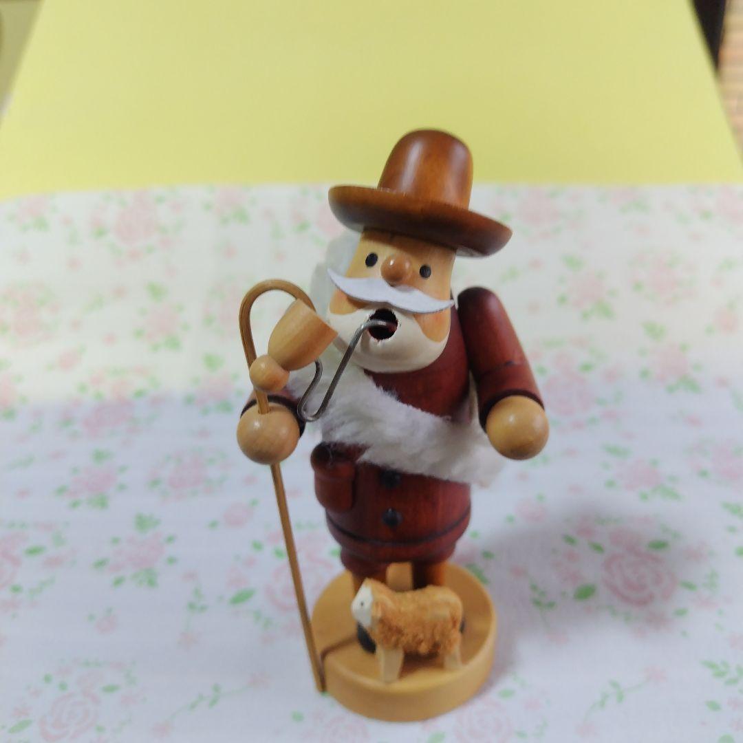 煙出し人形　expertic エキスパーティック　ドイツの木製人形　羊　レトロ