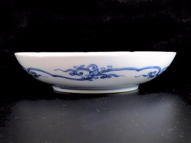 大聖寺伊万里　金襴手　牡丹に松竹梅の図　６寸皿　５枚　B269AS-BGi