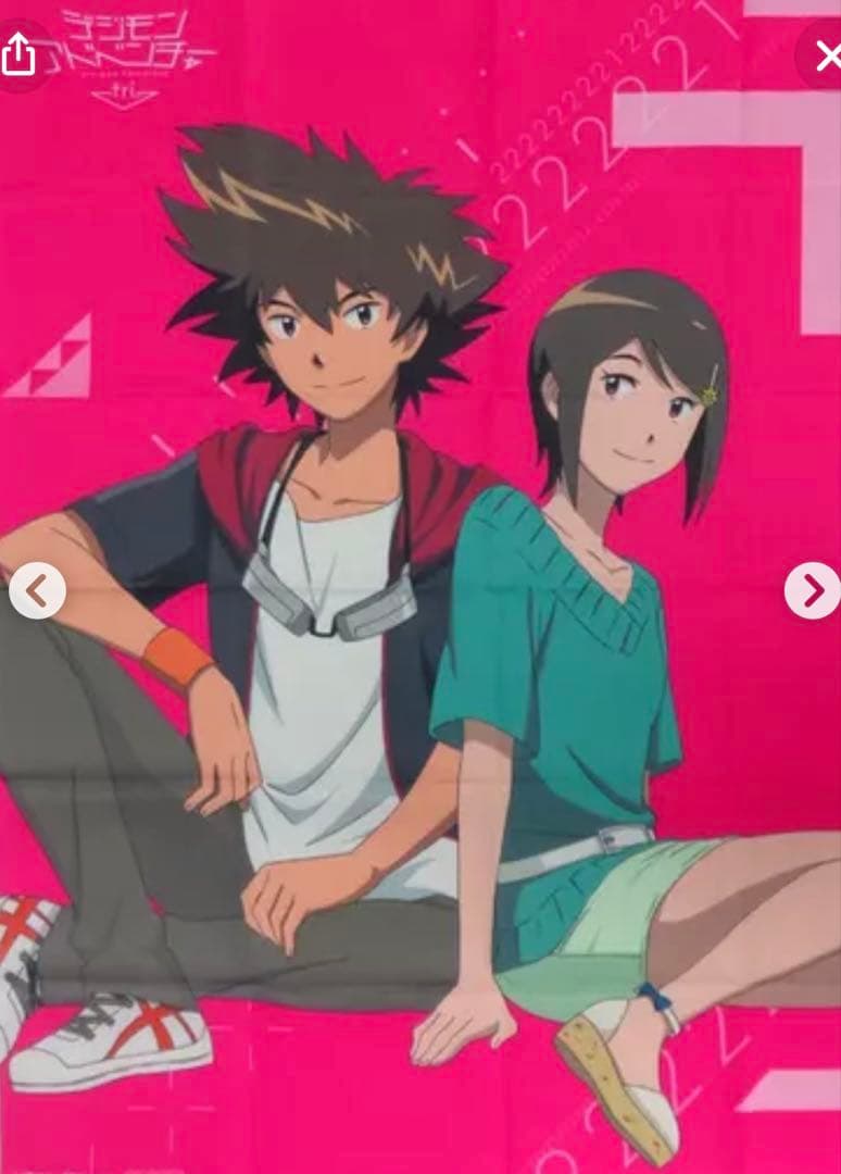 デジモンアドベンチャーtri　布ポスター５種類