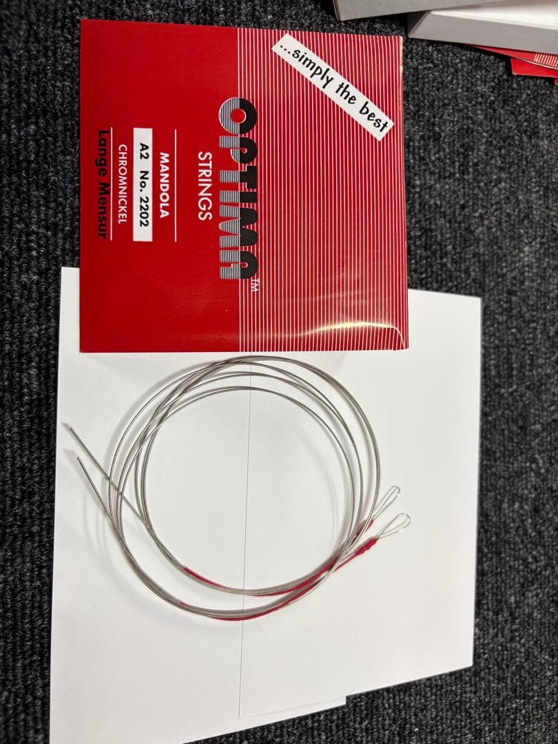 【11257】 マンドリン弦 optima まとめ売り 現状販売 ジャンク品