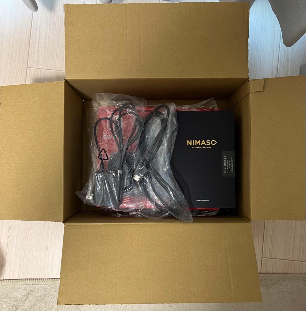 Nintendo Switchネオンブルー・ネオンレッド本体 NIMASO付き