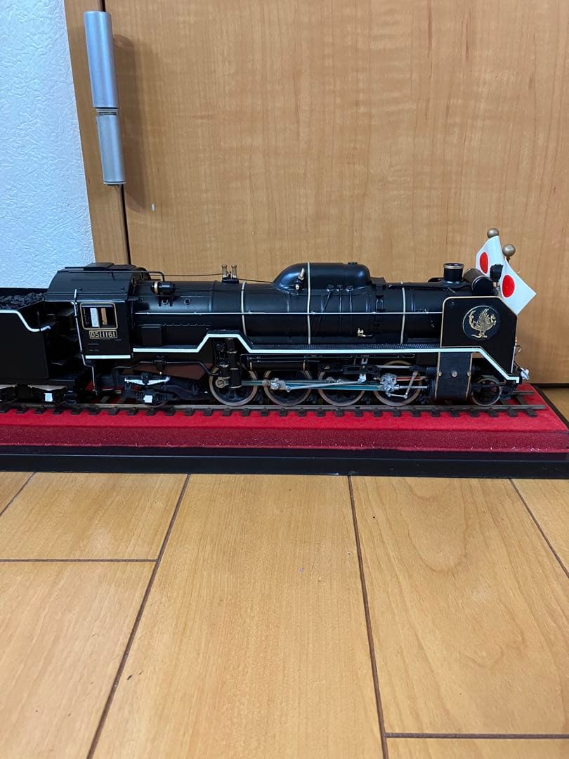 鉄道模型 昭和天皇御在位五十年記念 お召列車 D51 1/43