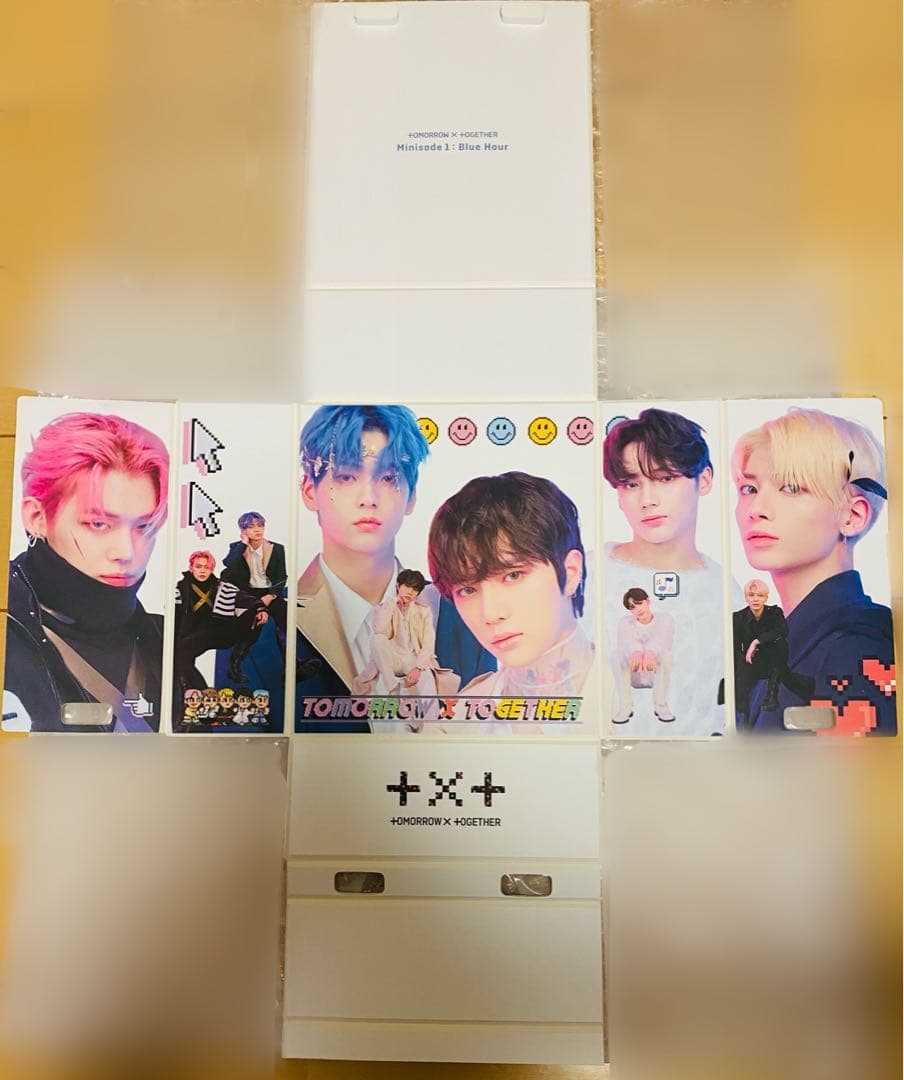 TXT BLUE HOUR 3形態 BOX 中国 ヨントン トレカ ボムギュ 1