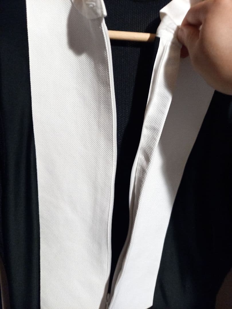 社交ダンス 競技ダンス TAKA DANCE イカムネシャツ 黒/白 42サイズ