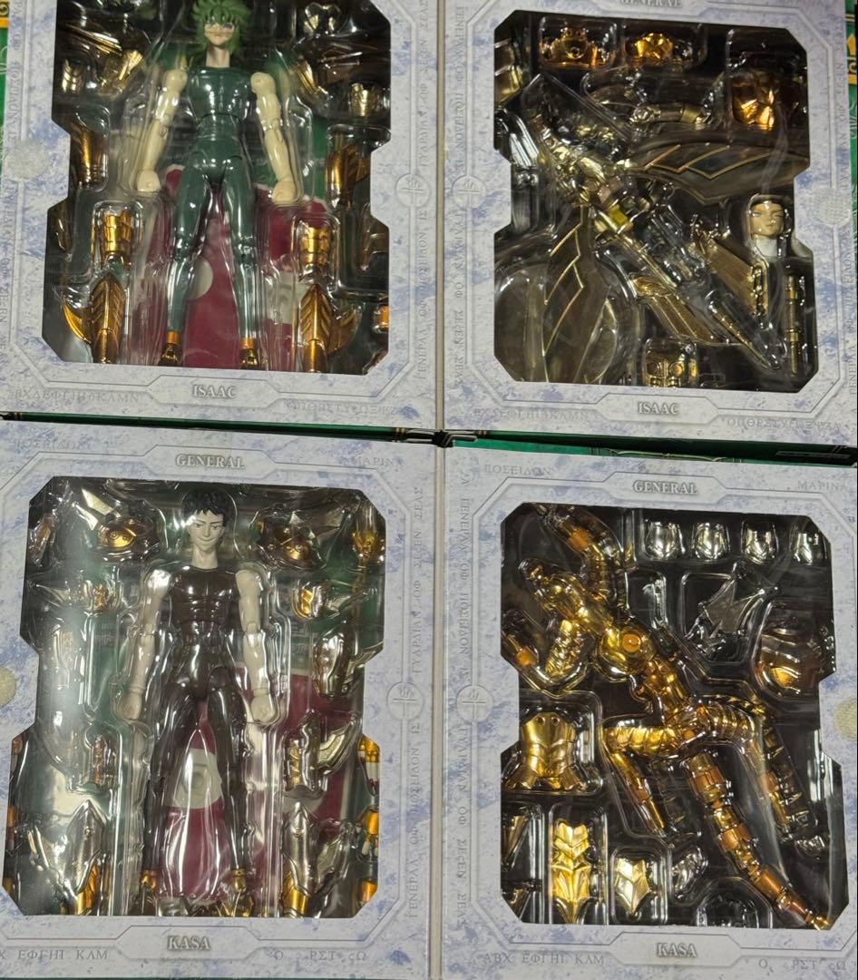 聖闘士聖衣神話　海闘士8体セット　ジェネラル