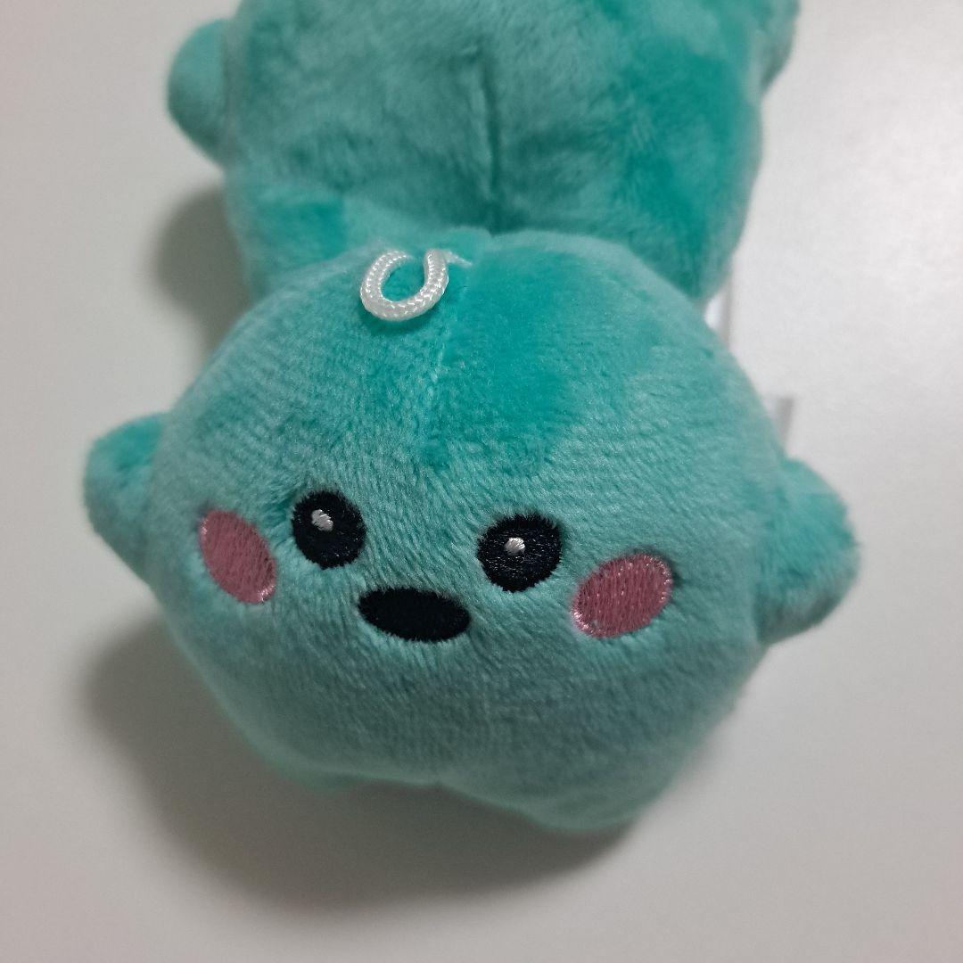 サーキュウーラ(万博ドイツパビリオンのマスコットの青い小さいぬいぐるみ２個)