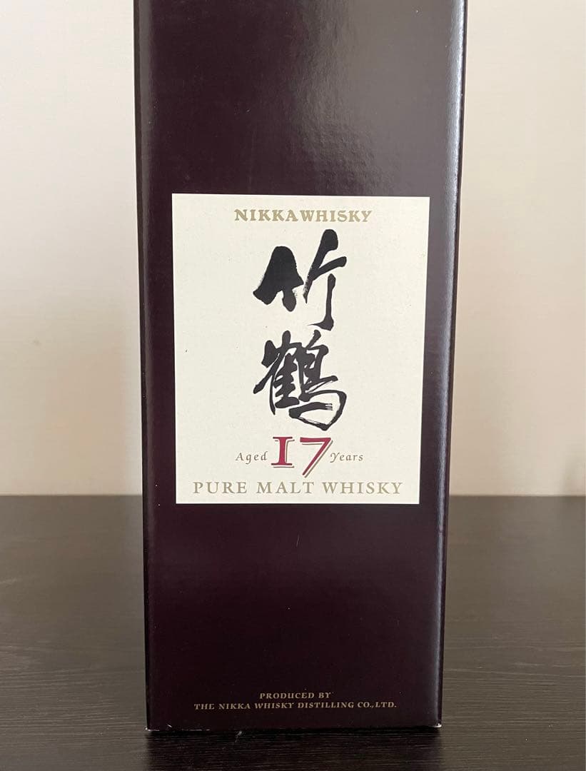 タイームセール 竹鶴 17年　700ml　43%　専用箱　ピュアモルト　ニッカ