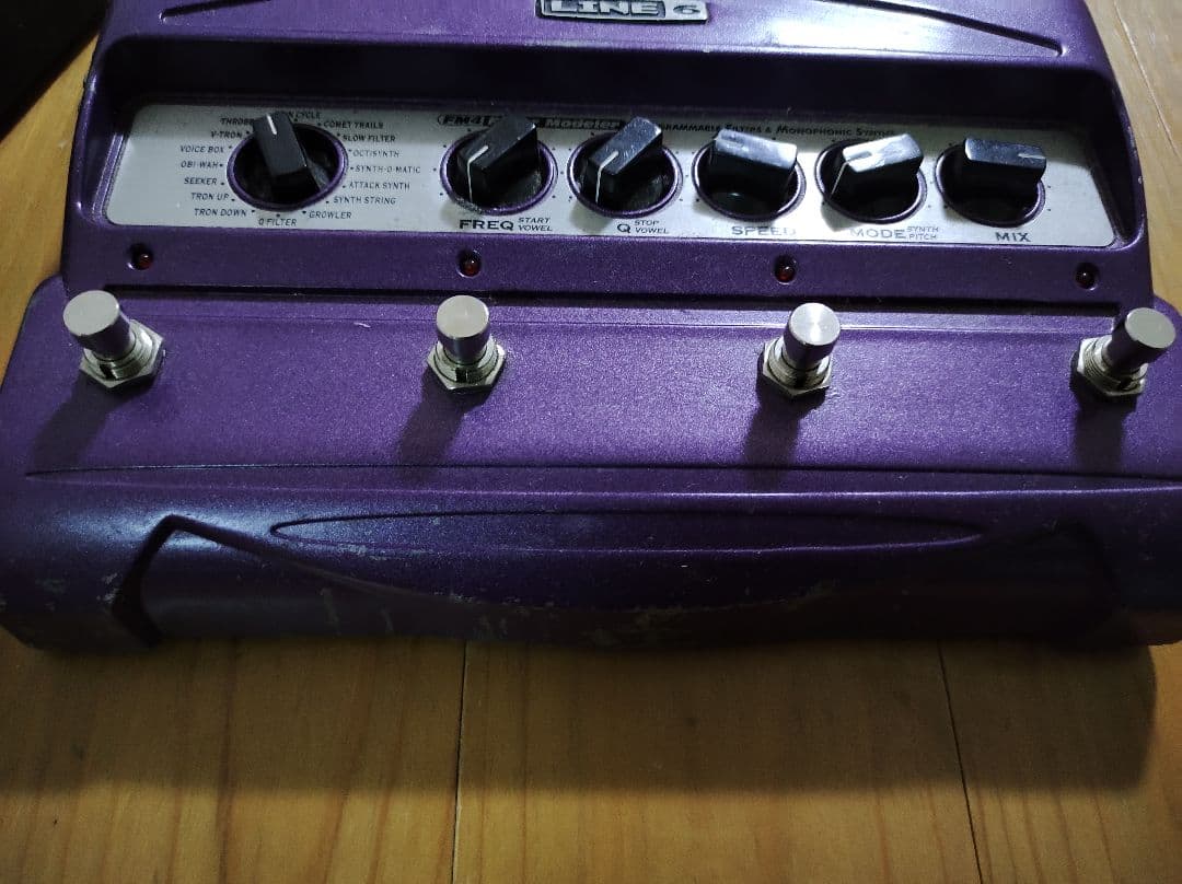 LINE6 filter Modeler expression pedal付き
