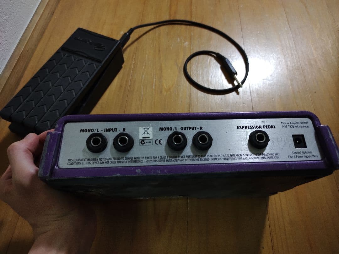 LINE6 filter Modeler expression pedal付き