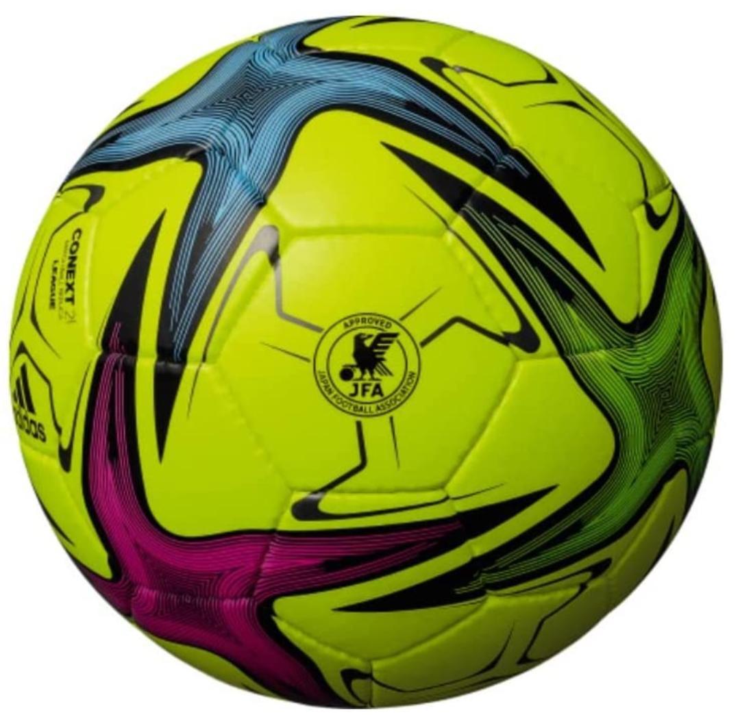 ★大人気！ @アディダス)サッカーボールコネクト21 リーグ 4号　検定球