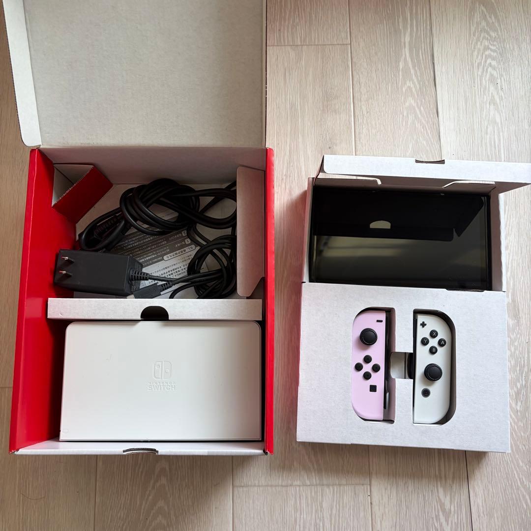 美品　Nintendo Switch（有機ELモデル)