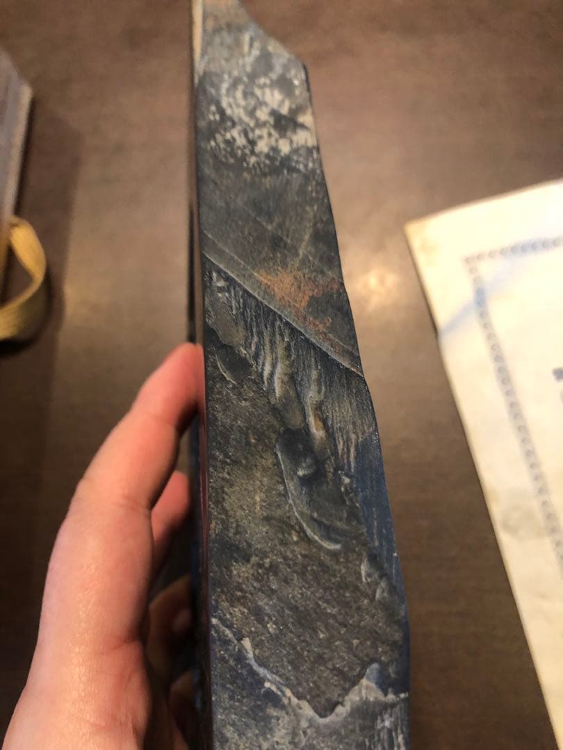 那智黒石　硯