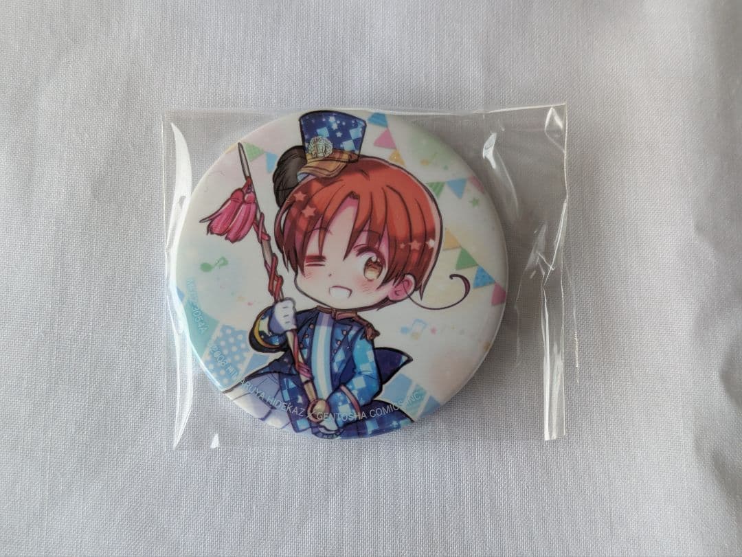 ヘタリア 缶バッジ まとめ売り　キャラクターソングCD ベスト　アニメイト