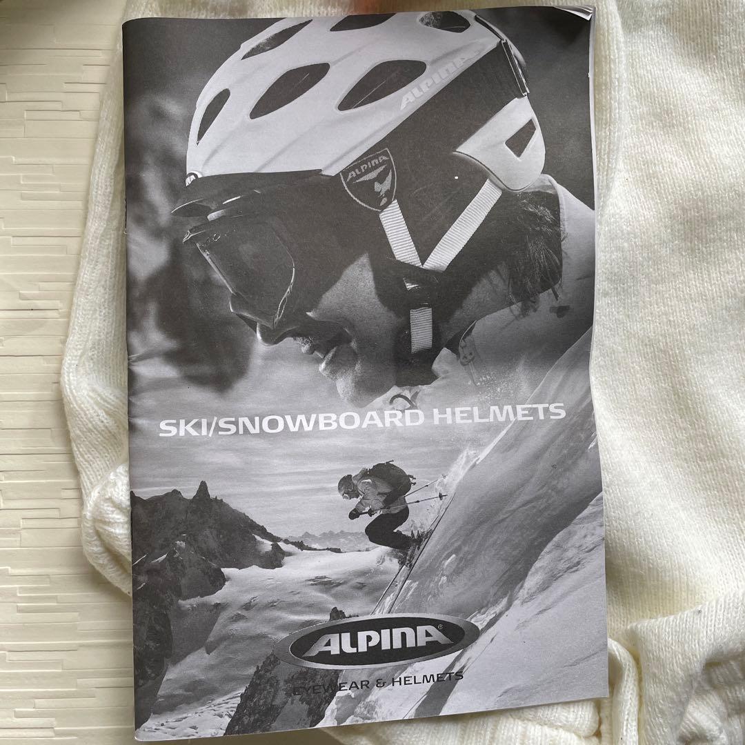 ALPINA スキー　スノーボード　ヘルメット ゴーグル