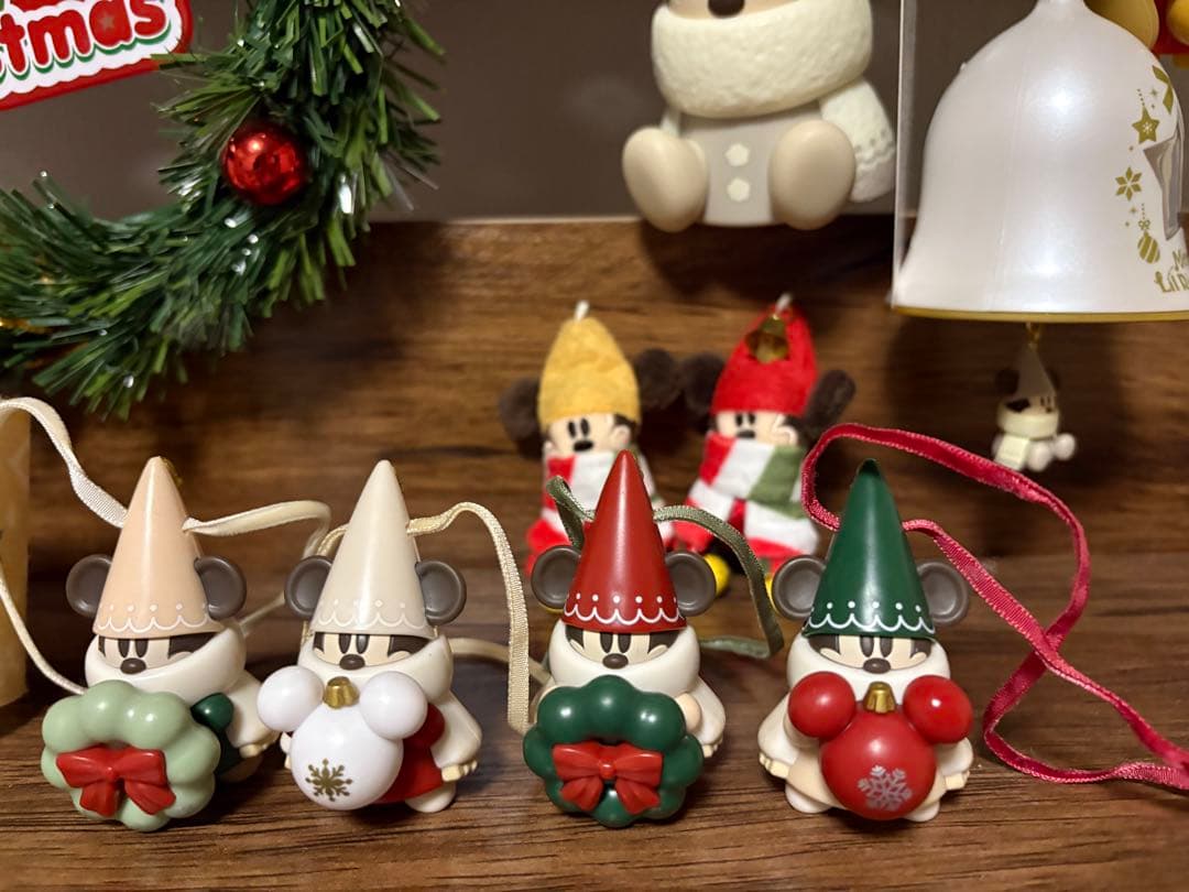 リルリンリン2024 2023 ディズニー クリスマス オーナメント リース