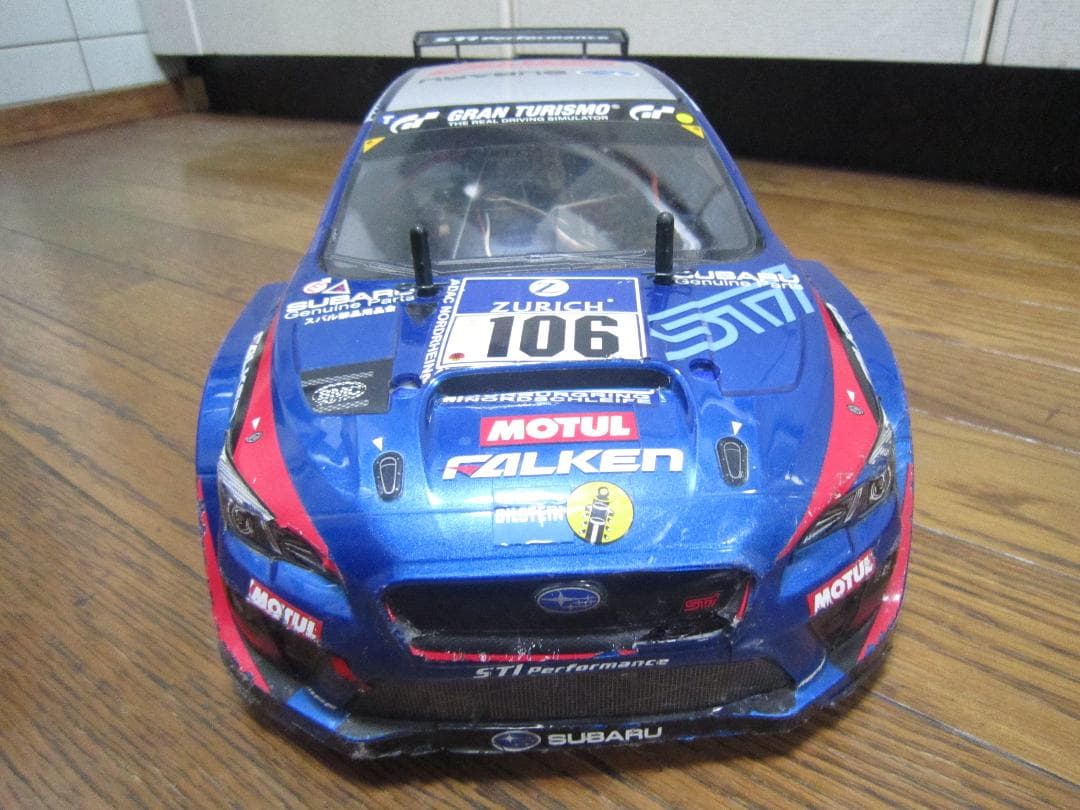 デ*ラ様 完全動作品 1/10 タミヤ インプレッサ TL-01 カスタム 送料