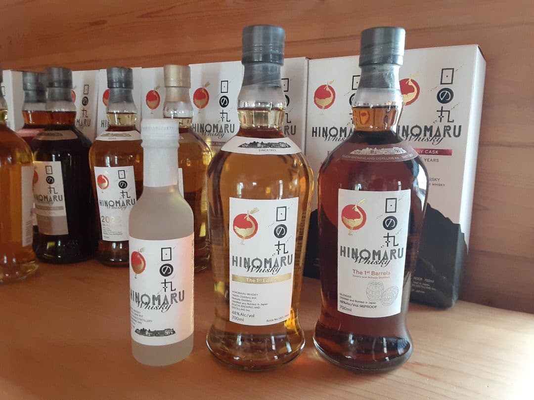 日の丸ウイスキー　8本set