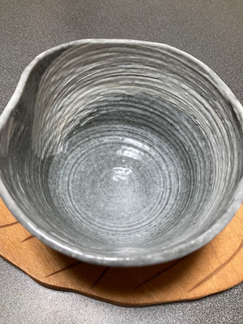 刷毛目抹茶碗　美術品