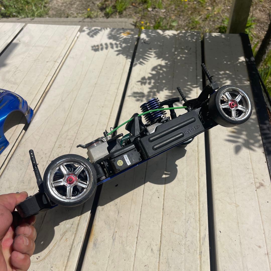 京商フェザー？ガソリンエンジン ホビーラジコン