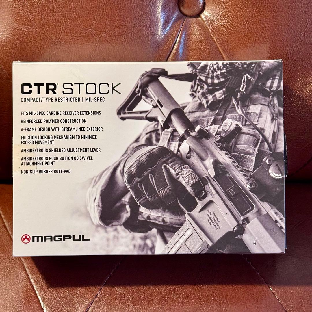 【新品】実物 MAGPUL CTR Stock MIL SPEC BLK 未開封
