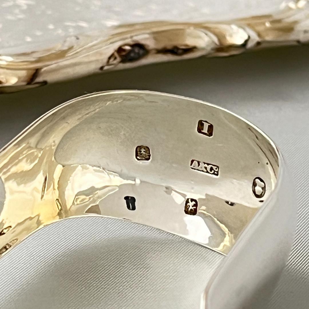 【A & Co.】【純銀】シェルの装飾 トング 1827年 グラスゴー