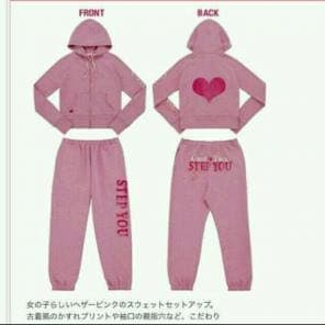 浜崎あゆみ×PJ ピーチジョン STEPyou セットアップ Sサイズ 新品