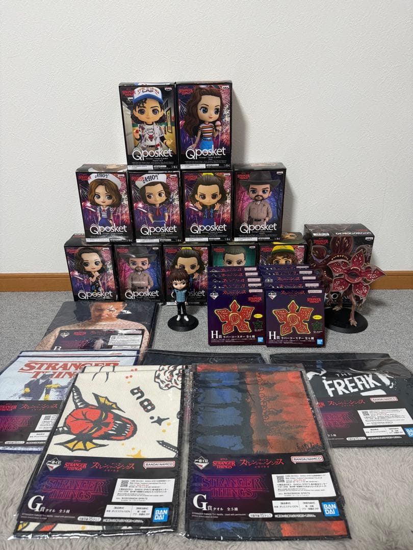 【海外限定品あり】ストレンジャー・シングス Qposket (おまけ付き)
