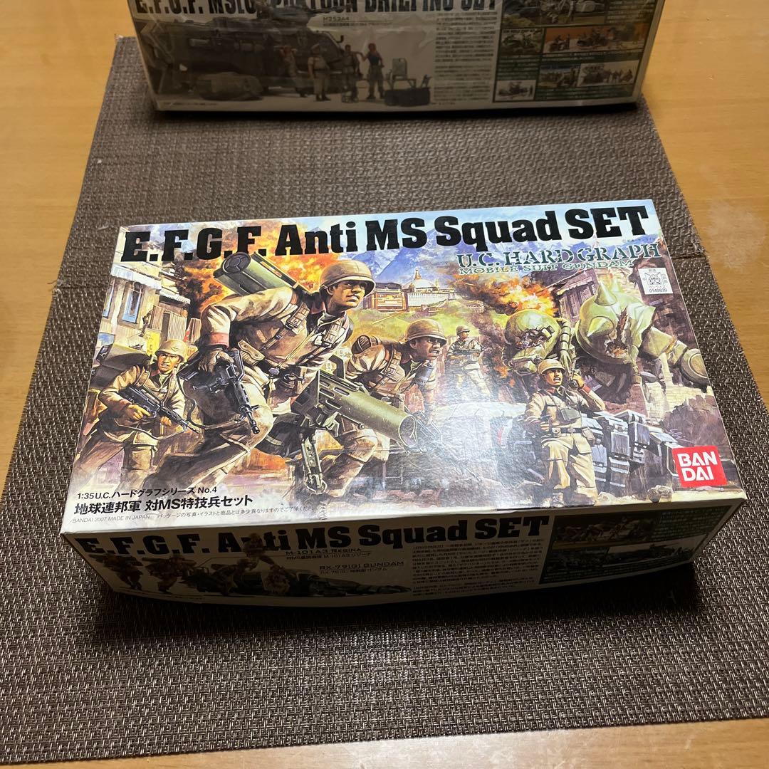 ロボット BANDAI MSIGI PLATOON BRIEFING SET 1/35