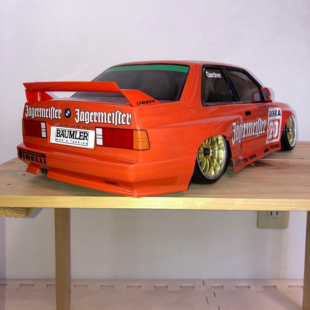 タミヤ　 M3 E30 SPORT EVO イェーガーマイスター ボディ