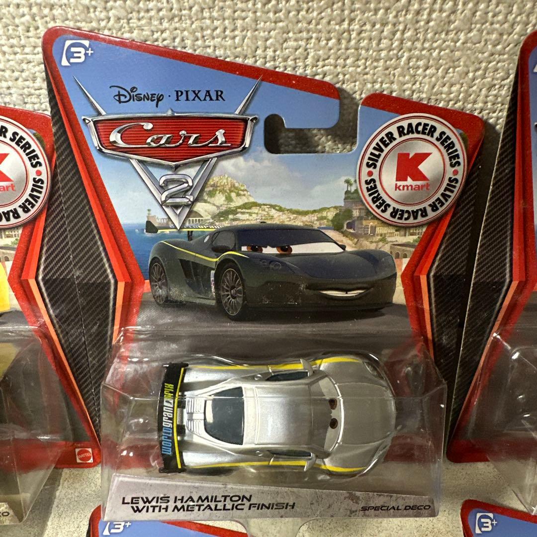未開封 カーズ2 マテル ディズニー ピクサー シルバーレーサー シリーズ