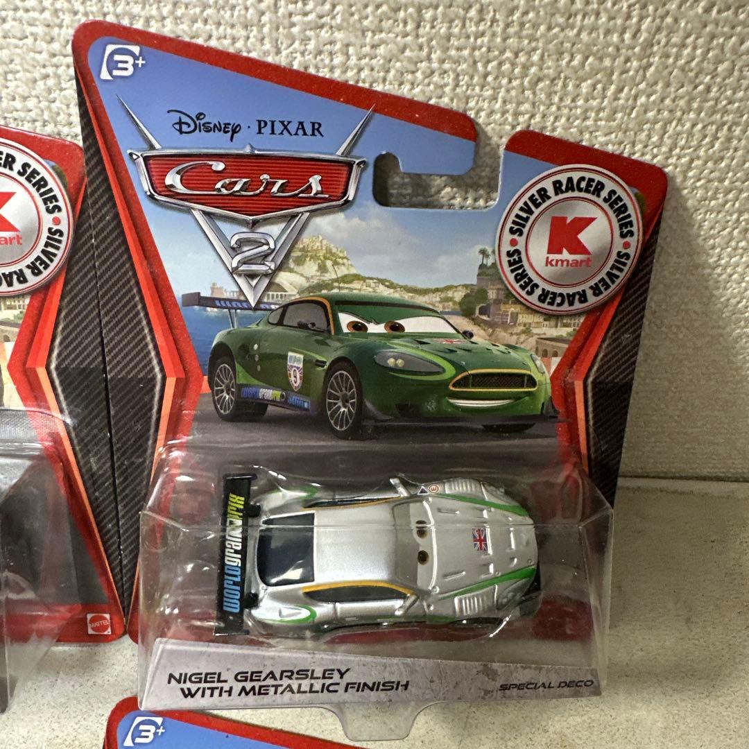未開封 カーズ2 マテル ディズニー ピクサー シルバーレーサー シリーズ
