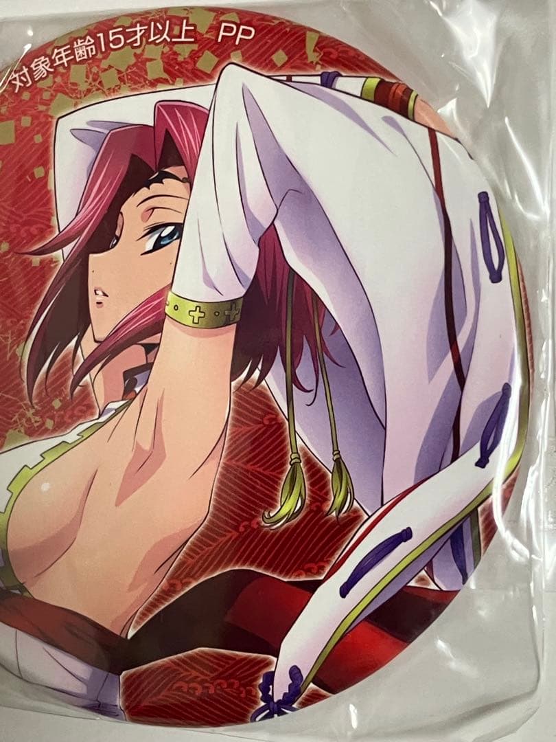 コードギアス　カレン　缶バッジ　SEGA セガ　②