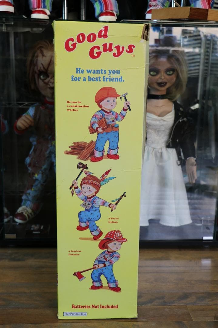等身大 チャッキー グッドガイ人形用 グッドガイボックス ディスプレイケース
