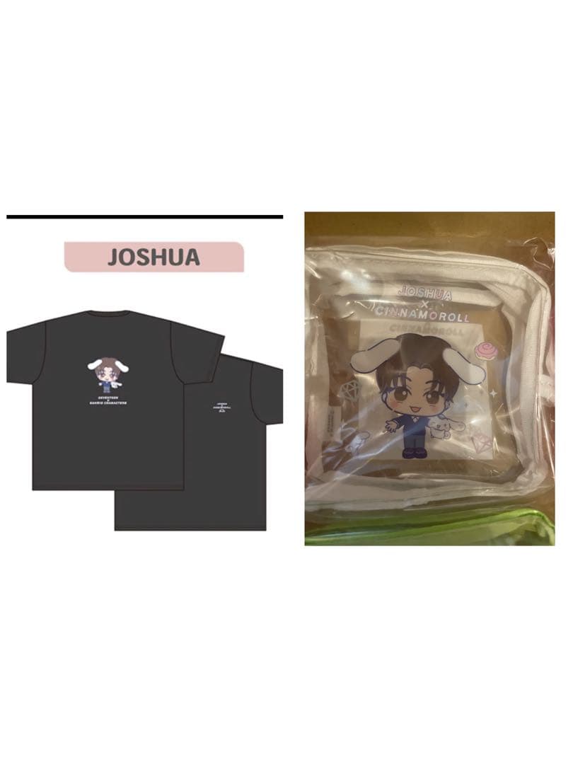 seventeen sanrio サンリオ コラボ Tシャツ ポーチ