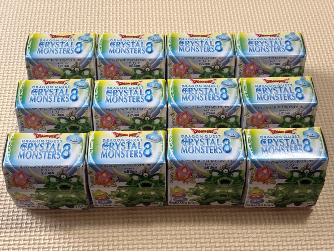 スクエニ　ドラクエ　クリスタルモンスターズ8　全23種セット　中身未開封未使用品