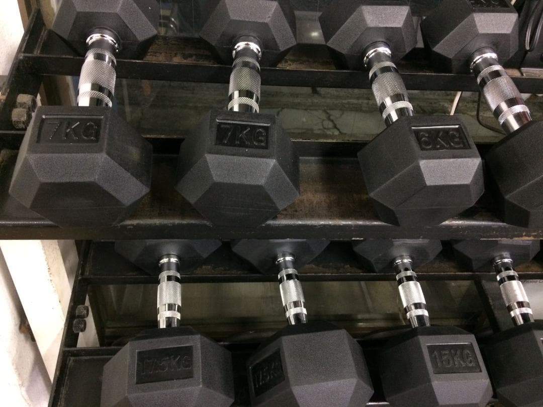 ヘックスダンベル 37.5㎏×2個