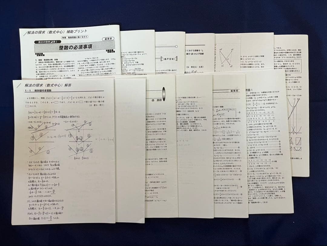 大数ゼミ 解法の探求 数式中心