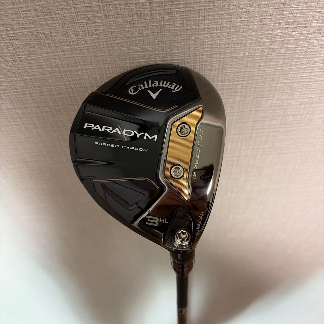 週末限定価格Callaway Paradym 3HL フェアウェイウッド