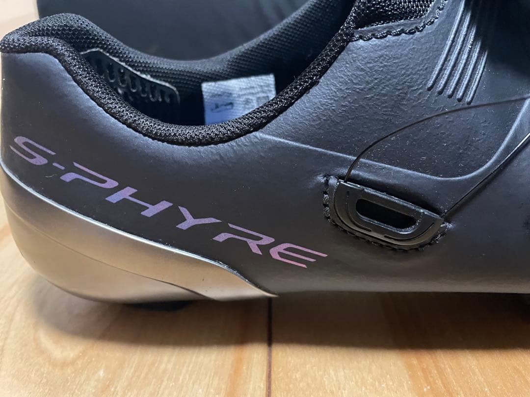 Shimano S-Phyre ブラック シューズ BOAダイヤル 43 ワイド