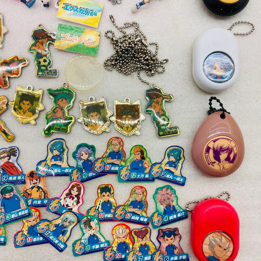 【大量まとめ★未使用品あり】イナズマイレブン キーホルダー ステッカー グッズ