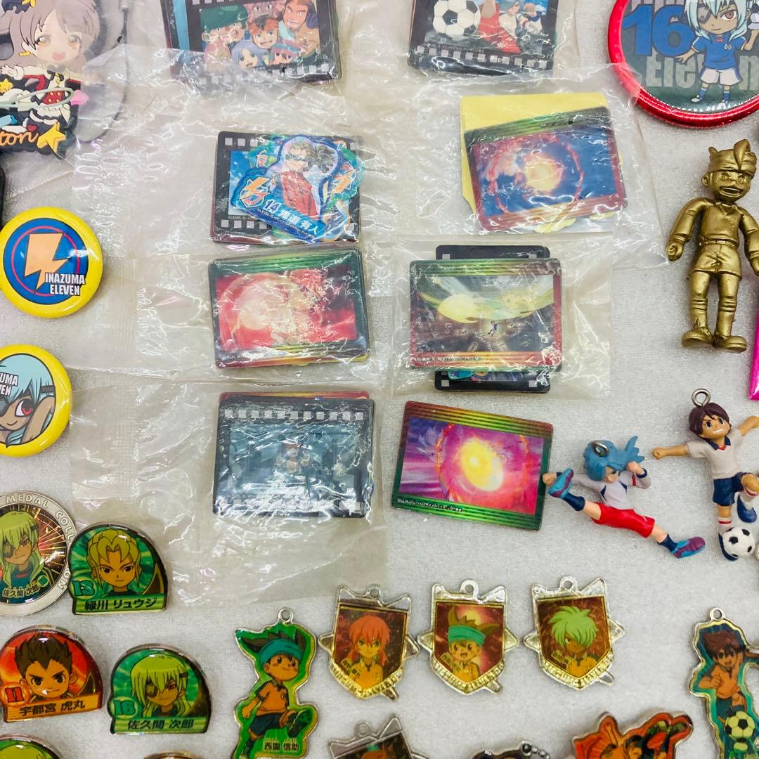 【大量まとめ★未使用品あり】イナズマイレブン キーホルダー ステッカー グッズ