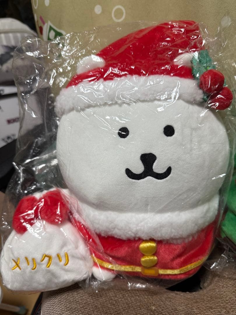 【未使用品】ナガノのくま もぐらコロッケ クリスマス サンタ クリスマスツリー