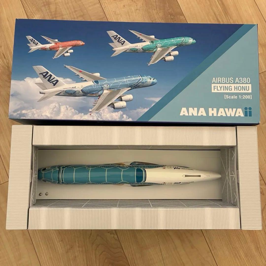【新品未開封】ANA Airbus A380 FLYING HONU 1/200