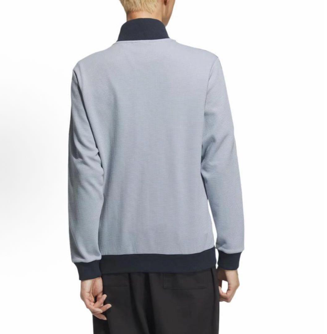 日本未発売M adidas 長袖ジャケット シルバーグレー KB8953