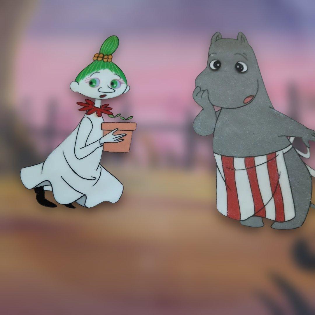 昭和 ❤️Moomin❤️ムーミン セル画