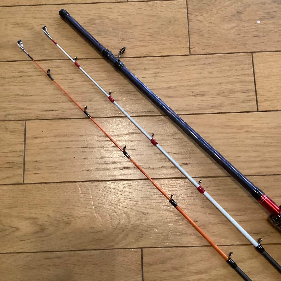 PE0.8号付2WAY 1.65m 2ピースMAX300g&ベイトリール